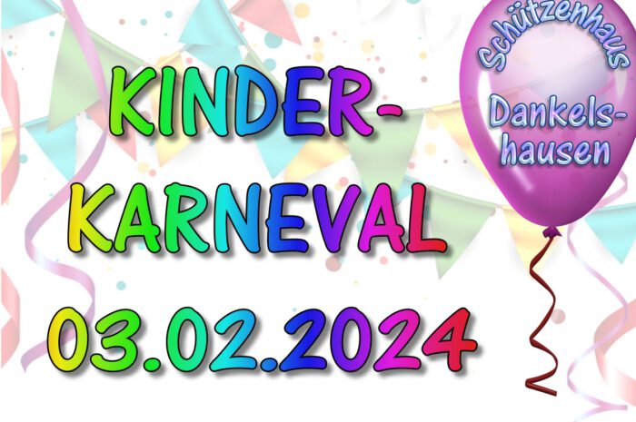 Eine tolle Sause – unser Kinderkarneval!